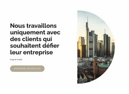 Cabinet De Conseil En Développement – Modèle De Site Web Personnel