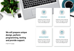 Programmimg And Testing - One Page Html Template
