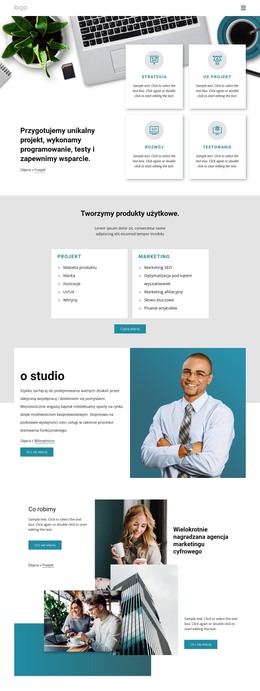 Szablon Projektu Dla Multidyscyplinarne Studio Projektowe