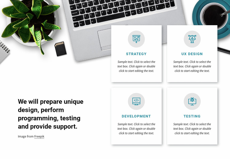 Programmimg and testing Website Template