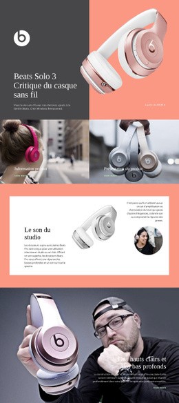 Beats Sans Fil - Meilleure Page De Destination