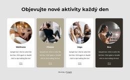 Aktualizujte Se Šablona Webu HTML CSS