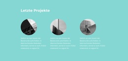 Neueste Abgeschlossene Projekte – Anpassbares, Professionelles WordPress-Theme