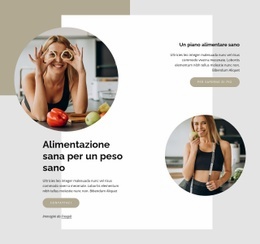 Mangiare Sano Per Un Peso Sano - Costruttore Di Siti Web