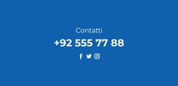 Telefono E Social Network - Ispirazione Per Il Design Del Sito Web