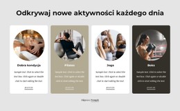 Zaktualizuj Się Szablon Strony Internetowej HTML CSS