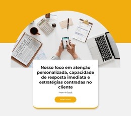 Nosso Foco Em Estratégias Centradas No Cliente - Construtor De Sites Para Download Gratuito