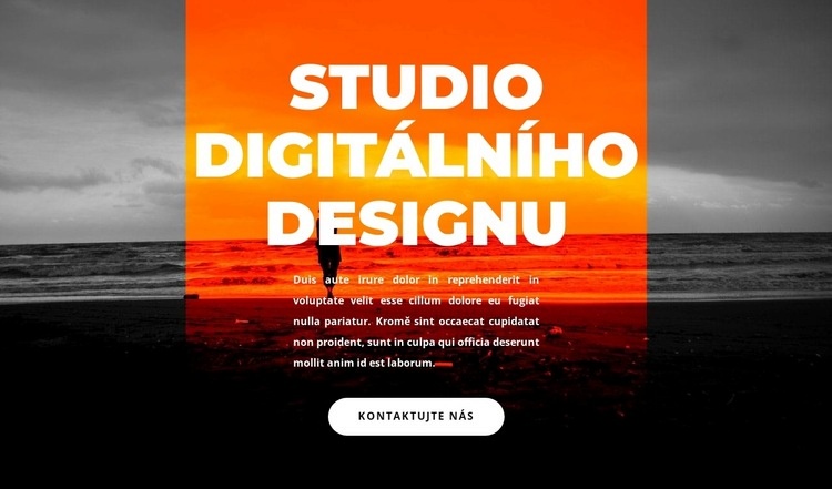 Nové digitální studio Šablona CSS