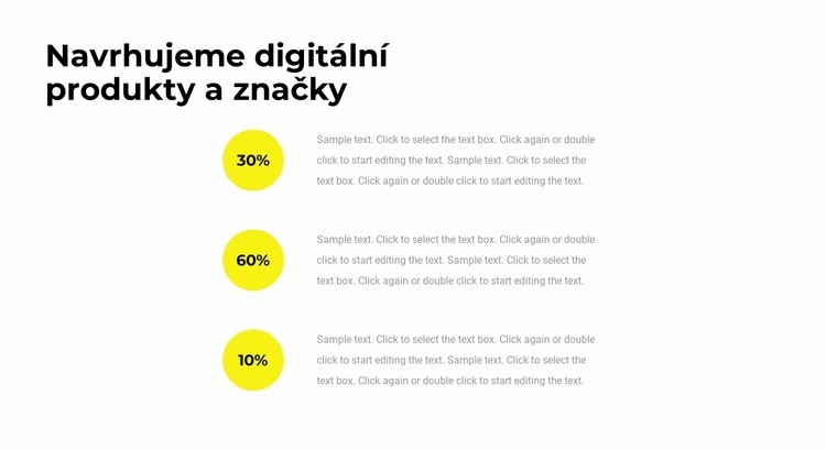 Agenturní statistiky Šablona