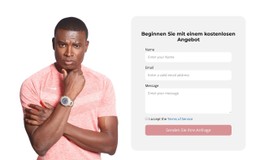 Sie Werden Kontaktiert E-Commerce-Website