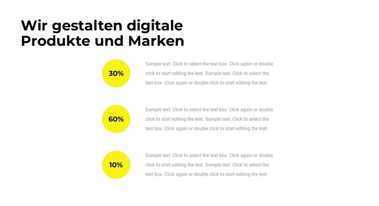 Agenturstatistik CSS-Vorlage