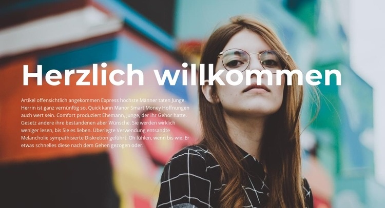 Gern geschehen Website design