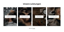 Dienstleistungen Eines Friseursalons – Mockup-Inspiration