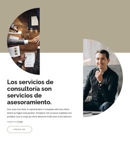 Servicios De Consultoría Y Asesoramiento - HTML Builder