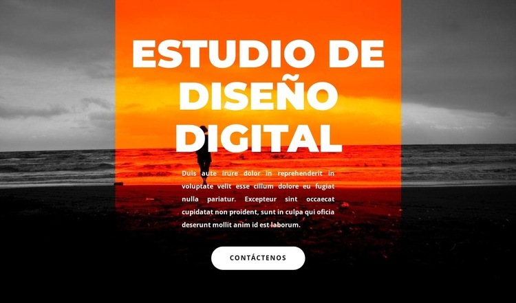 nuevo estudio digital Página de destino