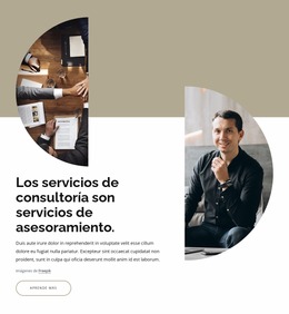 Servicios De Consultoría Y Asesoramiento - Plantilla Joomla Creativa Multipropósito