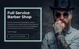 Barber Shop NYC Templates Html5 Responsive Free