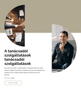 Tanácsadói És Tanácsadói Szolgáltatások - Ingyenes Html5 Témasablonok