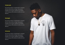 Drie Divisies Sjablonen Voor Onderzoekswebsites