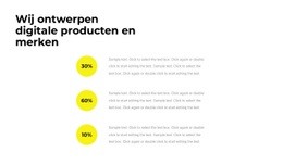 Statistieken Van Het Bureau - Eenvoudig Websitemodel