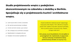 Darmowy Układ CSS Dla Grupy Tekstowe