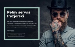 Salon Fryzjerski NYC - Strona Z Możliwością Pobrania Szablonu HTML