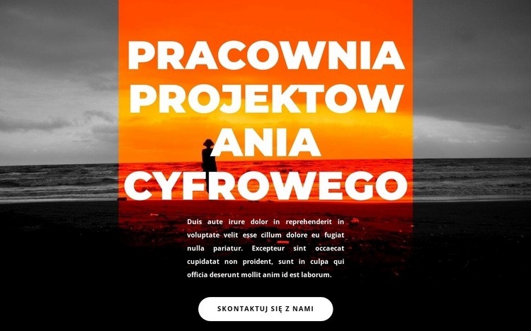 Nowe studio cyfrowe Szablon HTML5