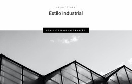 Designer De Site Para Estilos Industriais Na Cidade