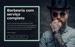 Barbearia NY - Design De Site Fácil