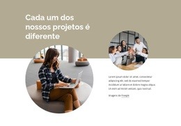 Um Design De Site Exclusivo Para Oferecemos Uma Variedade De Programas E Eventos