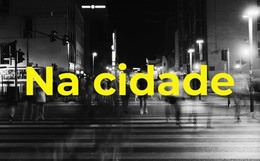 Na Cidade – Site Responsivo