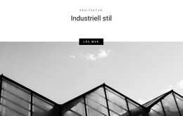 Industriella Stilar I Staden Wordpress -Teman
