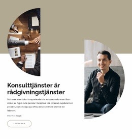 Konsulttjänster Och Rådgivning - Fantastiskt WordPress-Tema