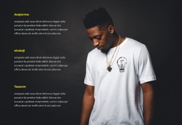 Üç Bölüm Için Web Sitesi Tasarımı