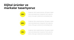 Ajans Istatistikleri Açılış Sayfası Şablonu