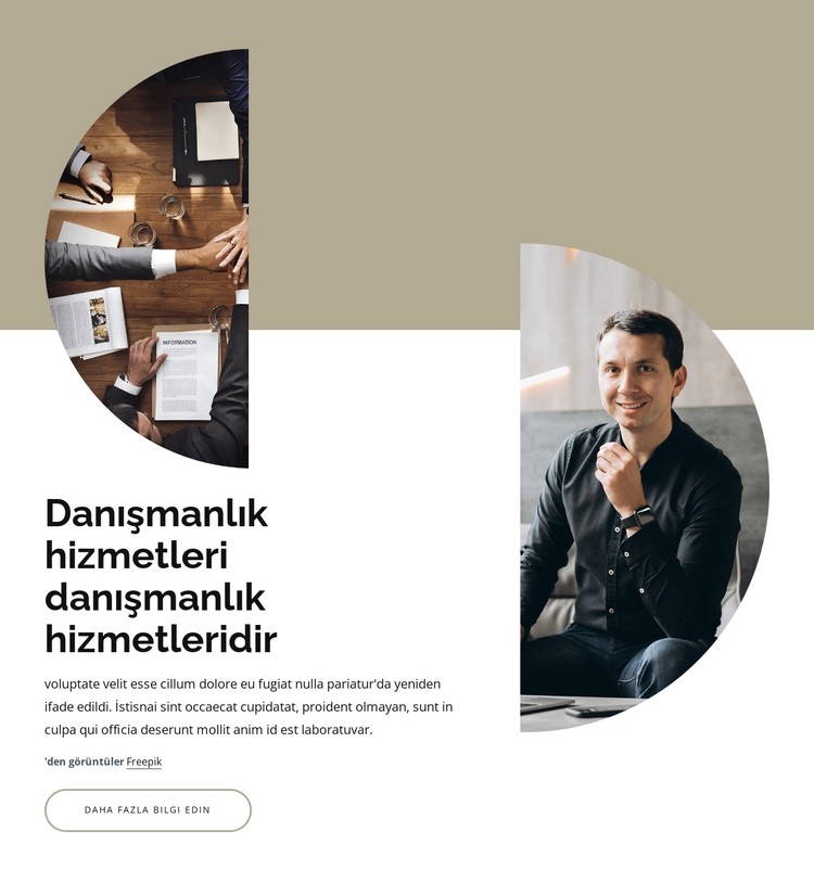 Danışmanlık ve danışmanlık hizmetleri CSS Şablonu