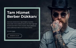 Berber Dükkanı NYC - Web Sitesi Tasarımı