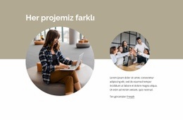 Çeşitli Program Ve Etkinlikler Sunuyoruz Için Kullanıma Hazır Web Sitesi Oluşturucu