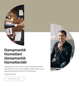 Danışmanlık Ve Danışmanlık Hizmetleri - Ücretsiz Html5 Tema Şablonları