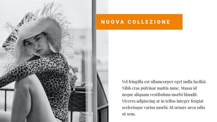 Idee per look da spiaggia Mockup del sito web