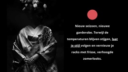 Geweldig Website-Ontwerp Voor Japanse Kledingmode