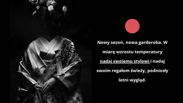 Japońska Moda Odzieżowa – Motyw WordPressa