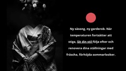 Fantastisk Webbdesign För Japanskt Klädmode