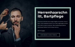 Coole Frisuren Für Männer – Responsive Einseitenvorlage