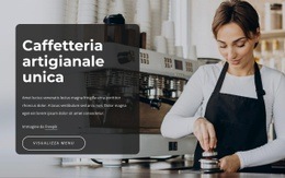 Progettista Di Siti Web Per Caffetteria Artigianale Unica