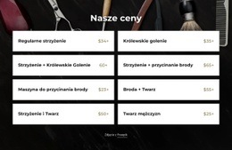 Cennik Fryzjerski - Konfigurowalny, Profesjonalny Projekt