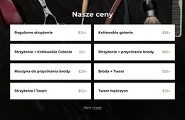 Funkcjonalność Układu Dla Cennik Fryzjerski