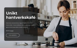 Unikt Hantverkskafé – Gratis Webbdesign