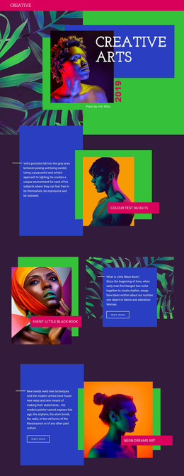 Creative Art Ideas - Ultimate Web Page Design