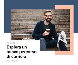 Nuovo Percorso Di Carriera - Progettazione Creativa Del Sito Multiuso